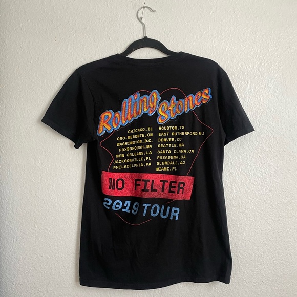 The Rolling Stones Black Graphic Tee - Picture 3 of 4